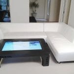 High-end furniture: Multi touch hardwood table