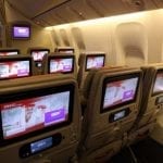 The world’s largest in-flight screens