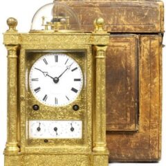 Auction: the clock that has not moved for 279 years