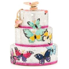The Butterfly Kisses Crystal Cake by Judith Leiber