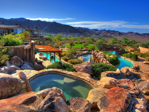 Luxury house in Nevada features its own water park