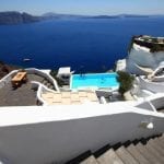 Andronis Luxury Suites: beautiful views over Santorini