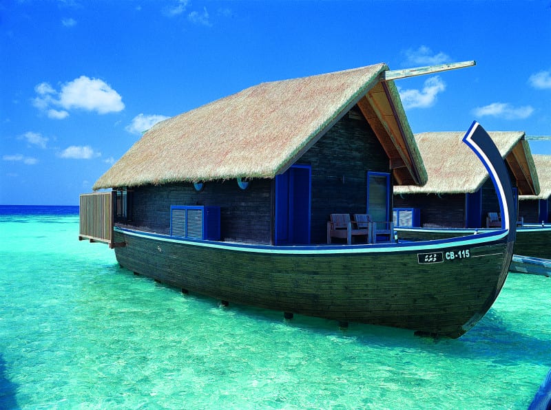 Maldives beautiful boat hotel