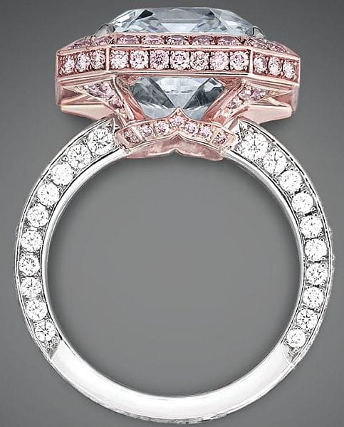 Blue Diamond World`s Most Expensive Diamond ring
