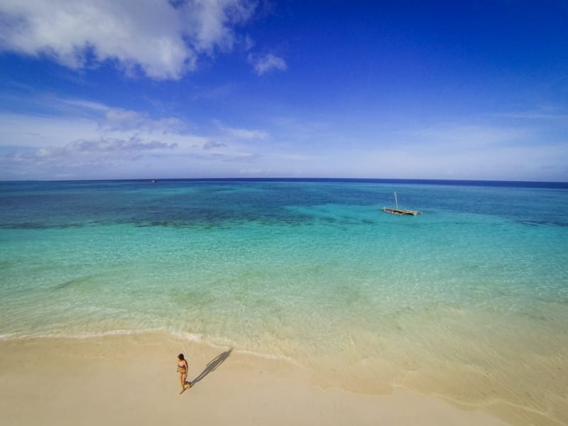 Manta Resort – Pemba Island beach