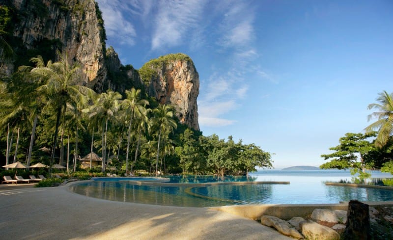 Rayavadee Resort Thailand pool